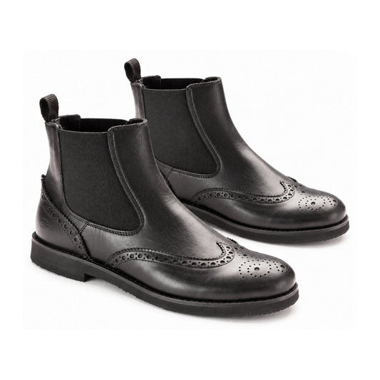 Black Soft Leather Boots for Girl by Galluci