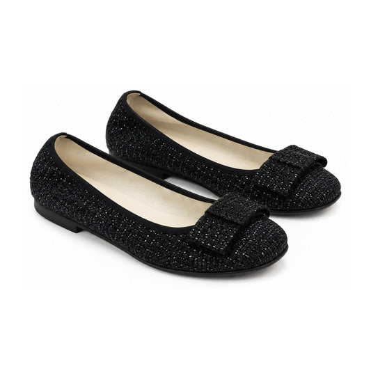 Black Patent Leather Flats for Girl/Teen/Women by London Kids