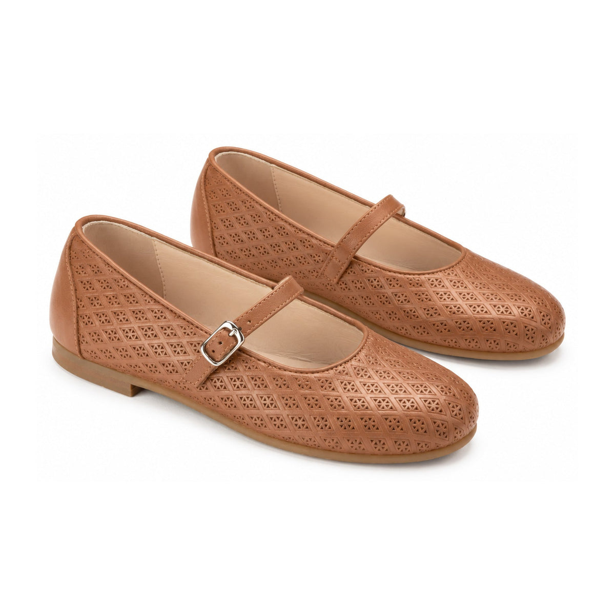 Tan Soft Leather Strap for Girl by London Kids