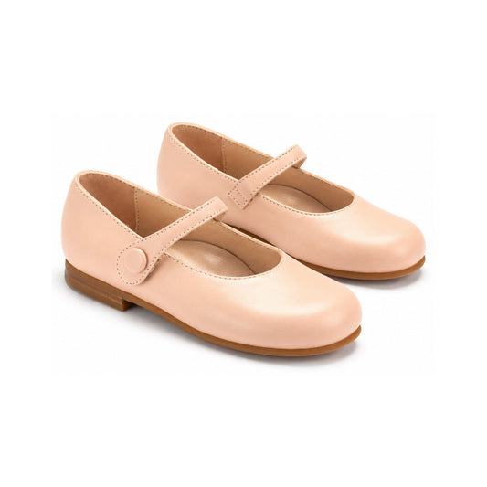 Nude Soft Leather Baby for Toddler/Girl by London Kids