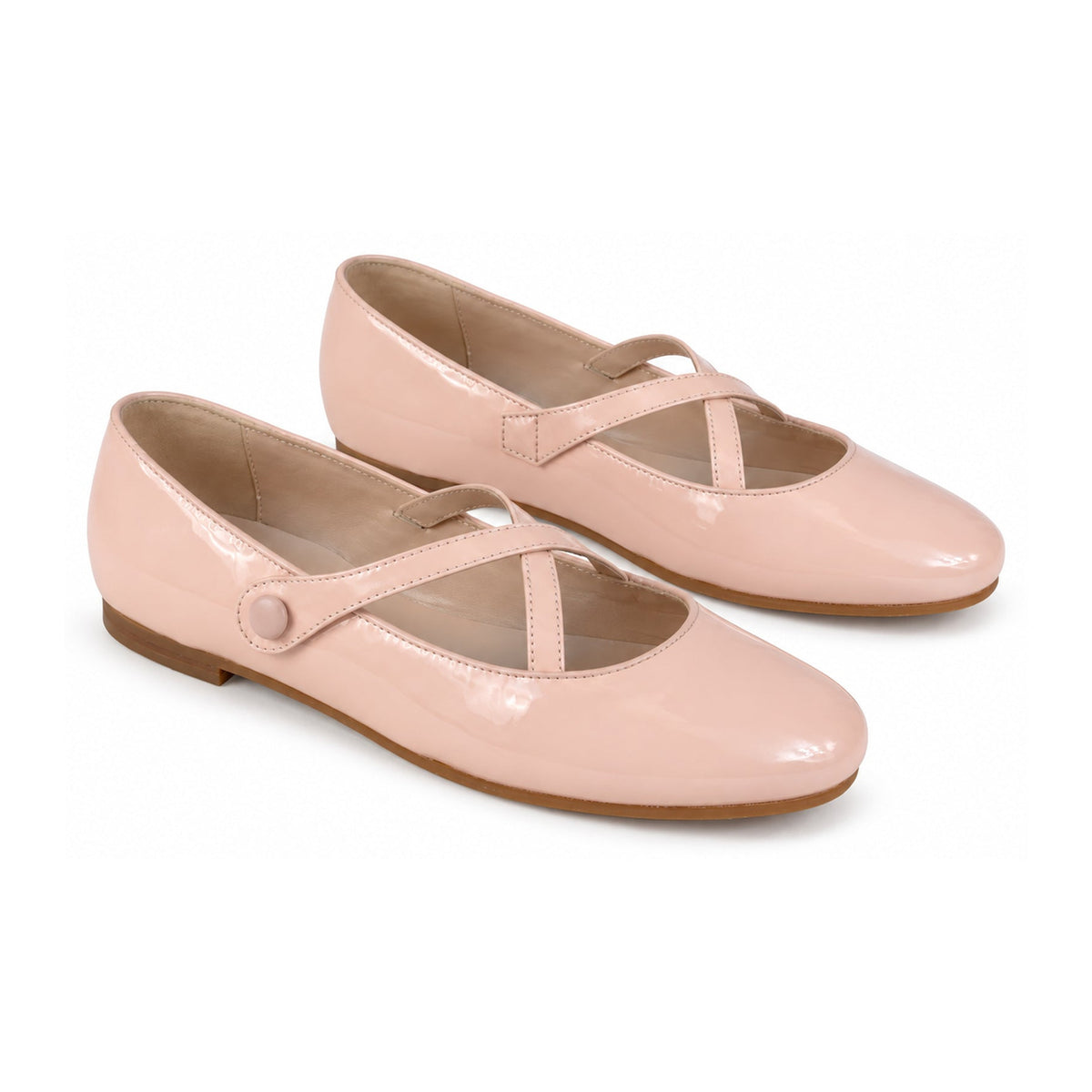 Blush Patent Leather Strap for Girl by London Kids