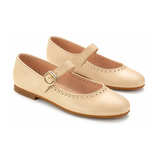 Bamboo Leather Girls Dressy Mary Jane