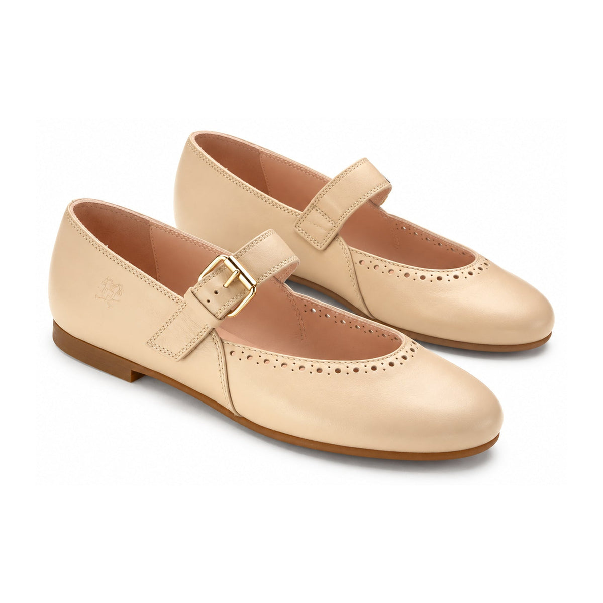 Bamboo Leather Girls Dressy Mary Jane