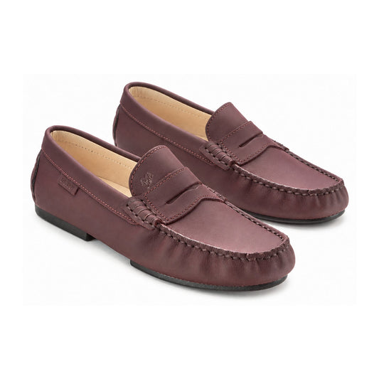 Bordo Sahara Classic Penny Mocassin for Girls