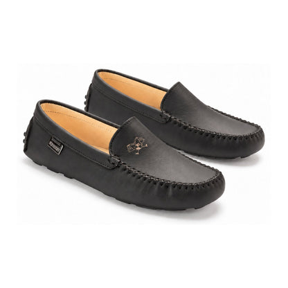 Black Sahara Girls Loafer