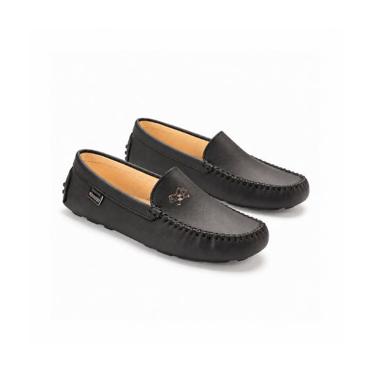 Black Sahara Girls Loafer