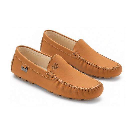 Tan Sahara Girls Loafer