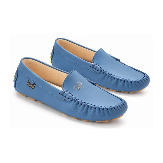Sky Blue Sahara Girls Loafer