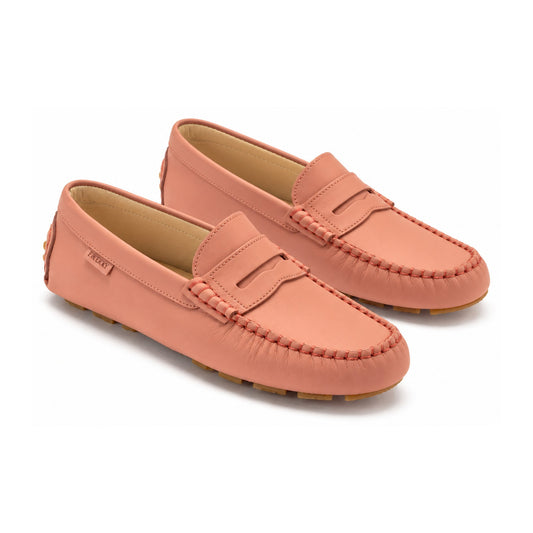 Salmon Sahara Girls Mocassin Loafer