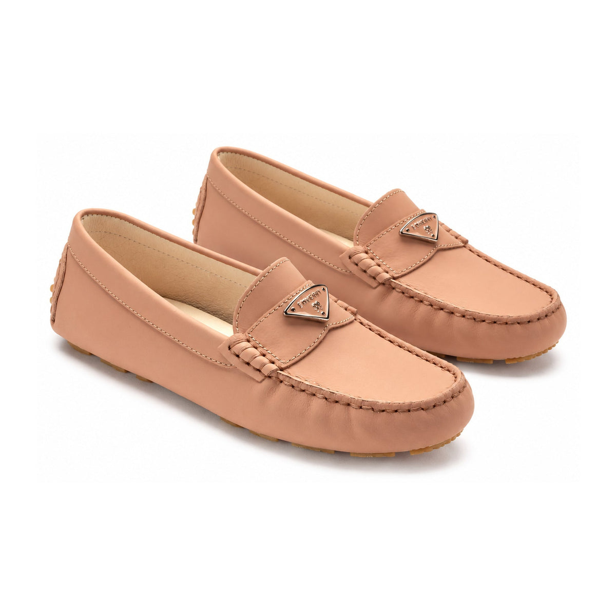 Mauve Sahara Girls Mocassin Loafer