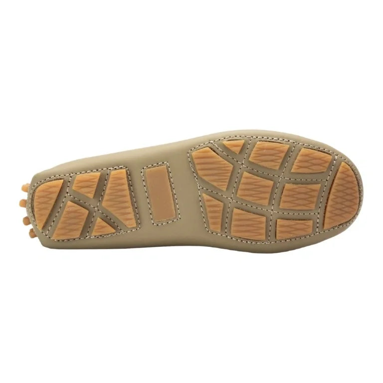 Taupe Sahara Girls Moccasin Loafer