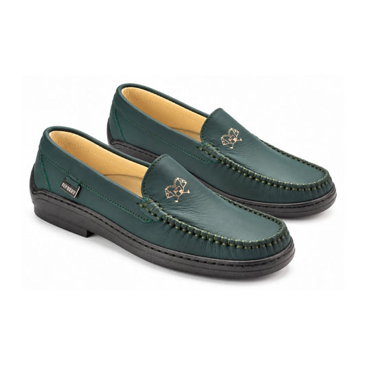 Green Sahara Girls Mocasin