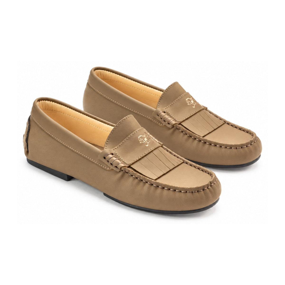 Carob Sahara Mocassin Fringe Style for Girls