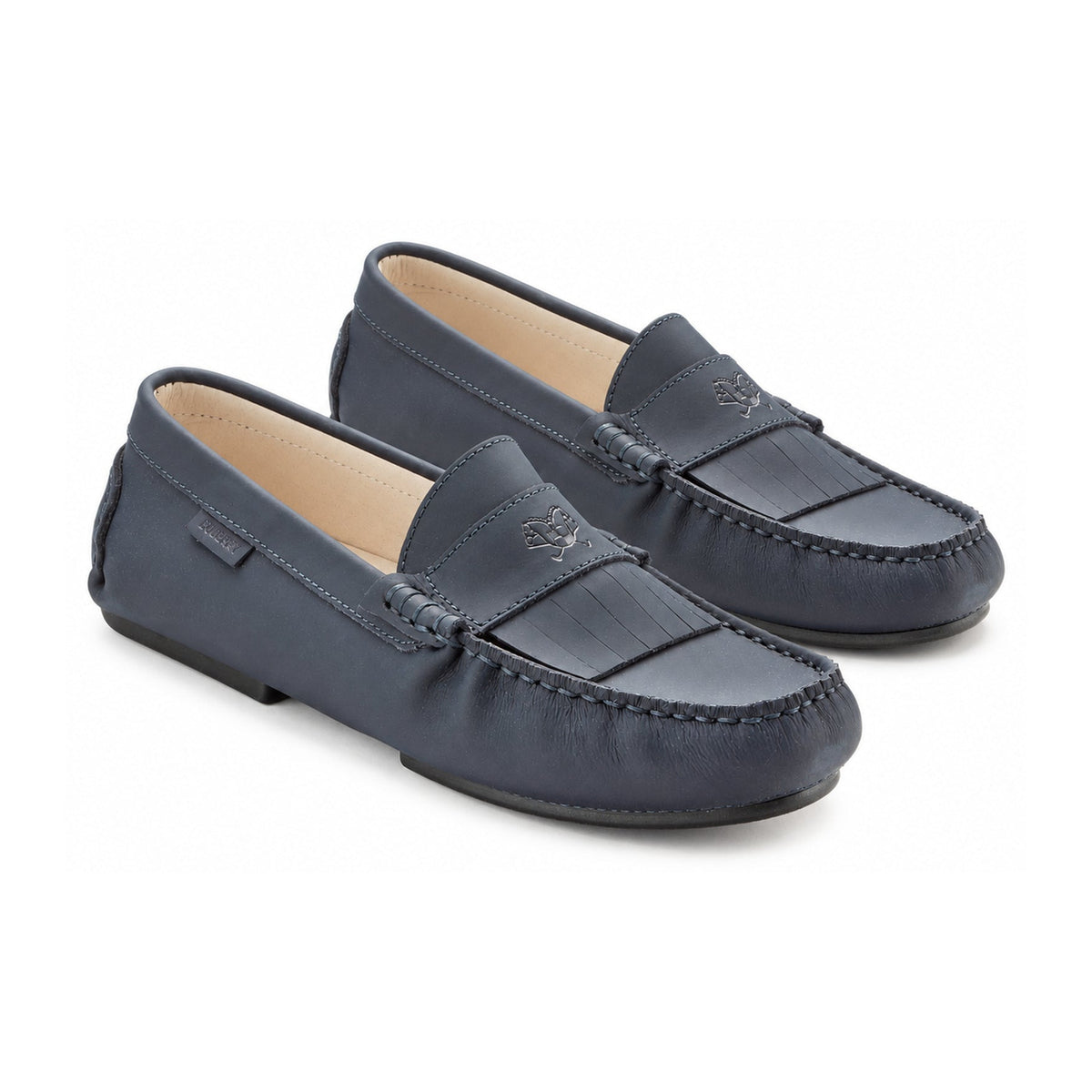 Navy Sahara Mocassin for Girls