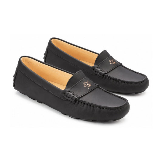 Black Sahara Girls Mocassin