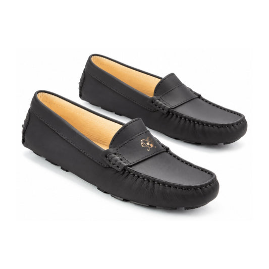Black Sahara Girls Mocassin