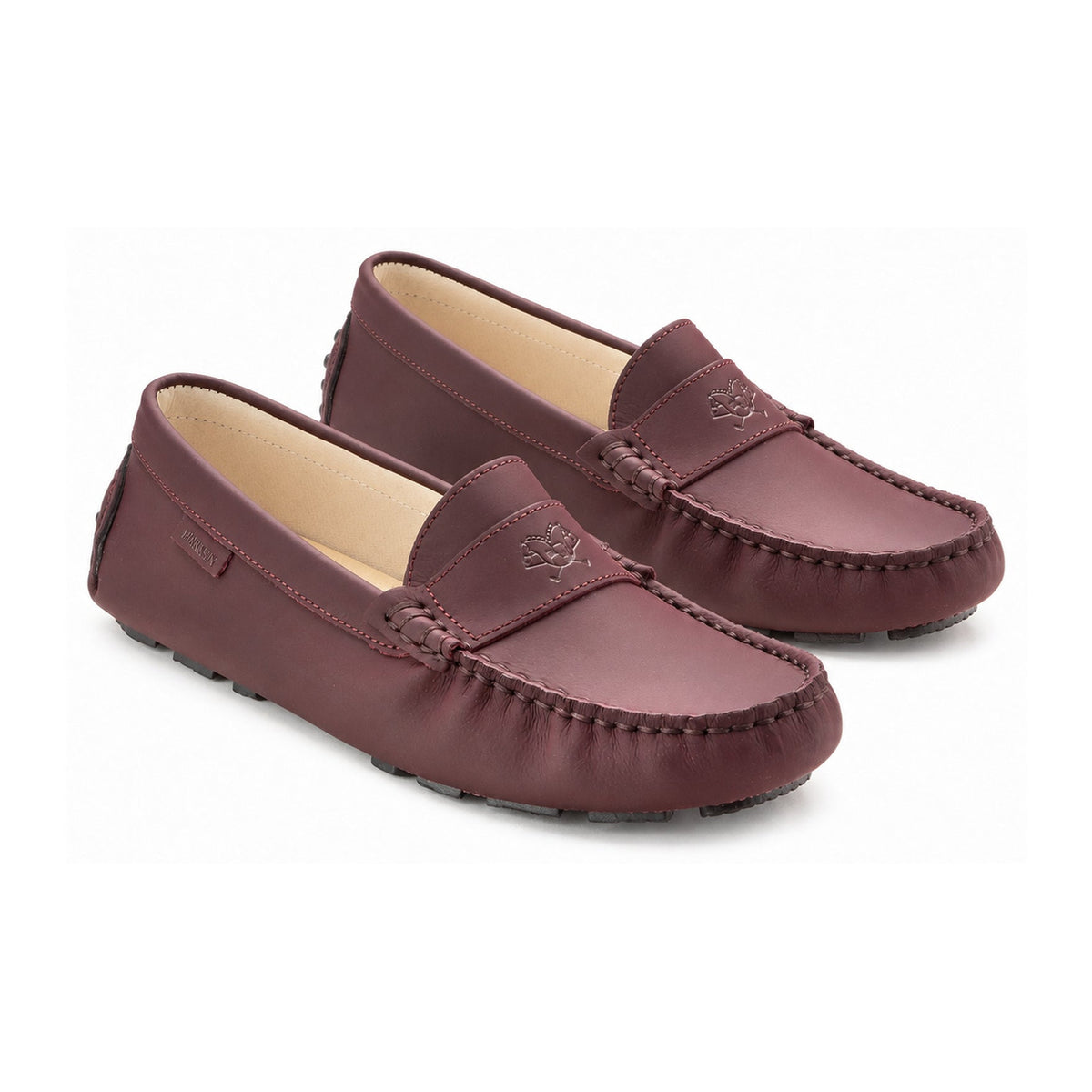 Bordo Sahara Girls Mocassin