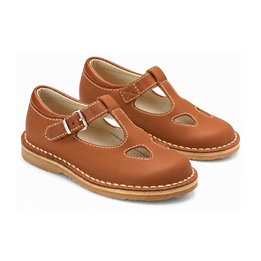 Tan Sahara Boys T Sandal Shoe