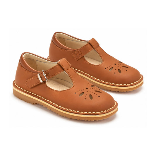 Tan Sahara Girls T Sandal Shoe