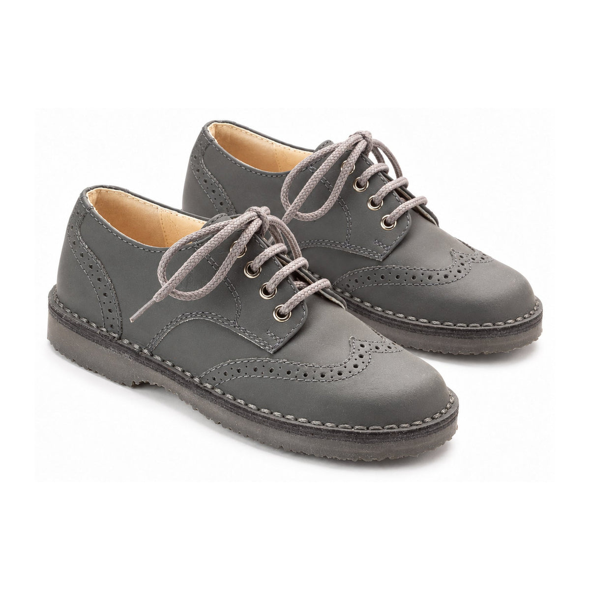 Gray Sahara Boys Summer Oxford
