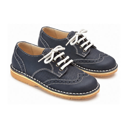 Navy Sahara Boys Summer Oxford