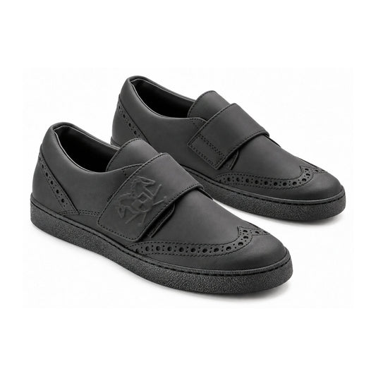 Black Sahara Boys Sneaker Casual Shoe