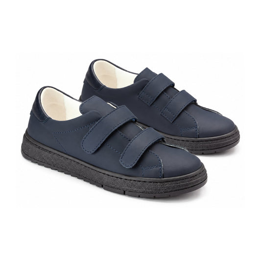Navy Sahara Leather for Boy by London Kids