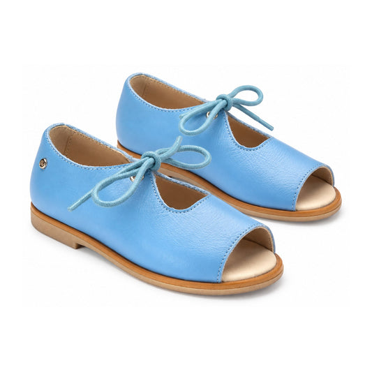 Blue Soft Leather Lace for Boy/Girl by Manuela de Juan