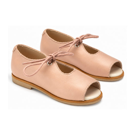 Pink Soft Leather Lace for Boy/Girl by Manuela de Juan