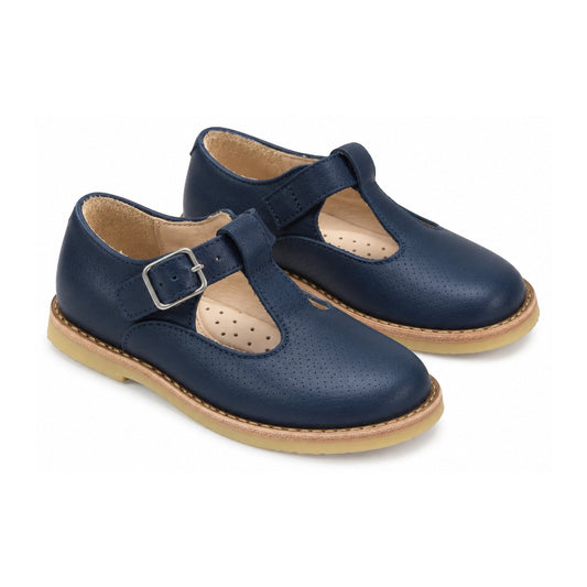 Navy Soft Leather Strap for Boy/Girl by Manuela de Juan