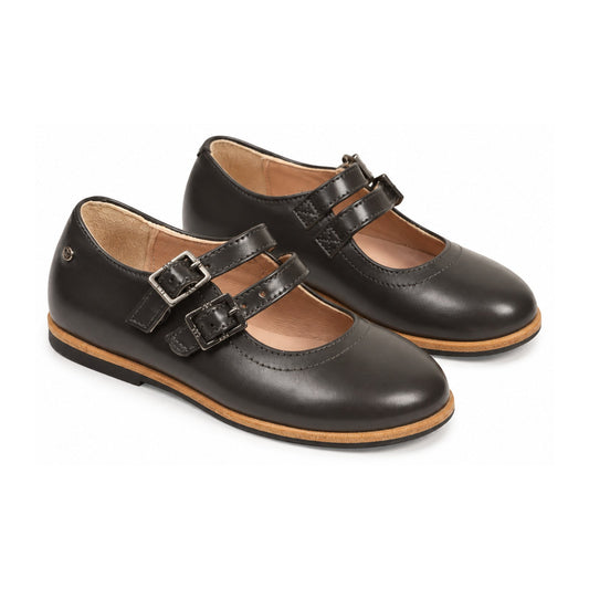 Gray Soft Leather Strap for Girl by Manuela de Juan