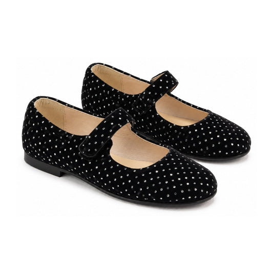 Black Velvet Strap for Girl by Manuela de Juan