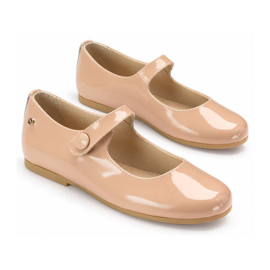 Blush Patent Leather Strap for Girl by Manuela de Juan