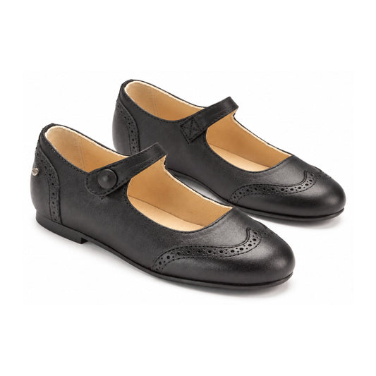 Black Soft Leather Strap for Girl by Manuela de Juan