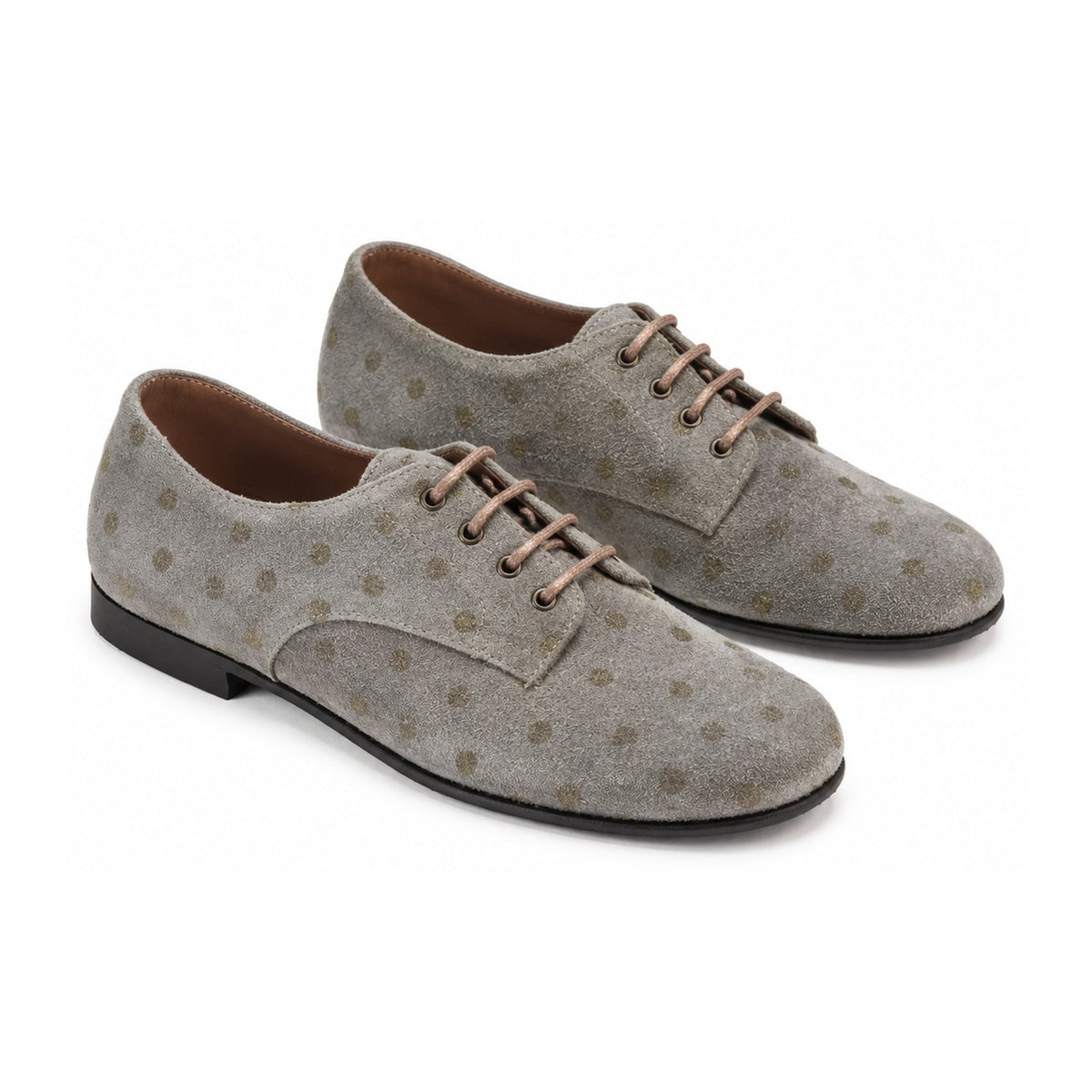 Taupe Suede Lace for Boy/Girl by Pepe