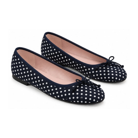Navy Micro Flats for Teen/Women by Pretty Ballerinas