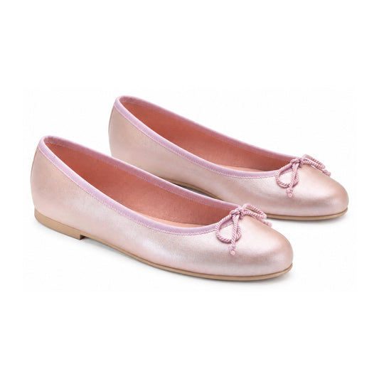 Nude Soft Leather Flats for Teen/Women by Pretty Ballerinas