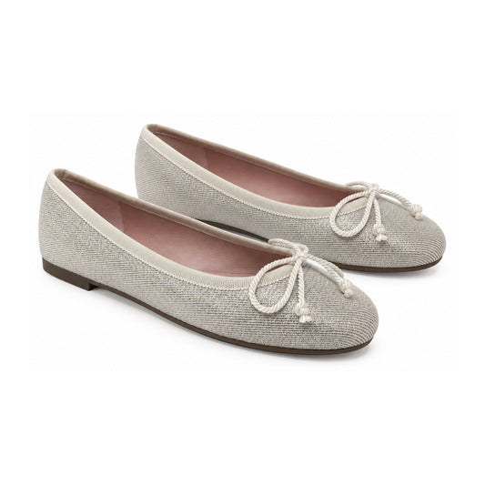 Beige Micro Flats for Teen/Women by Pretty Ballerinas