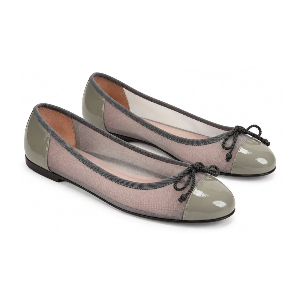 Silver Micro Flats for Teen/Women by Pretty Ballerinas