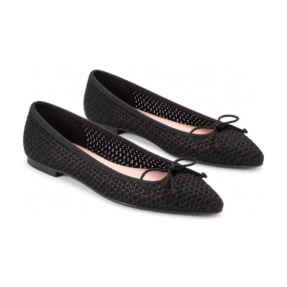 Black Micro Flats for Teen/Women by Pretty Ballerinas