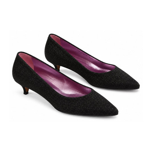Black Glitzy Heel for Teen/Women by Pretty Ballerinas