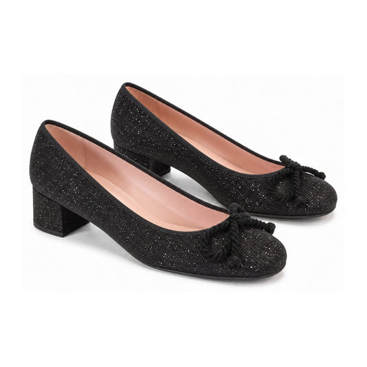 Black Glitzy Heel for Teen/Women by Pretty Ballerinas