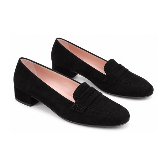 Black Suede Heel for Teen/Women by Pretty Ballerinas