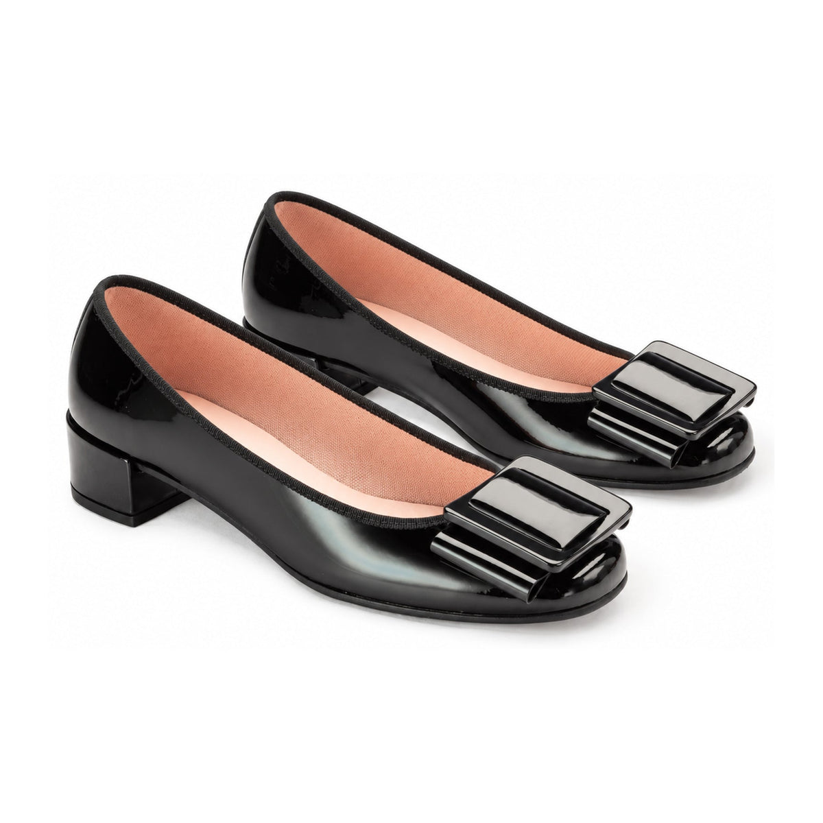 Black Patent Leather Flats for Teen/Women by Pretty Ballerinas