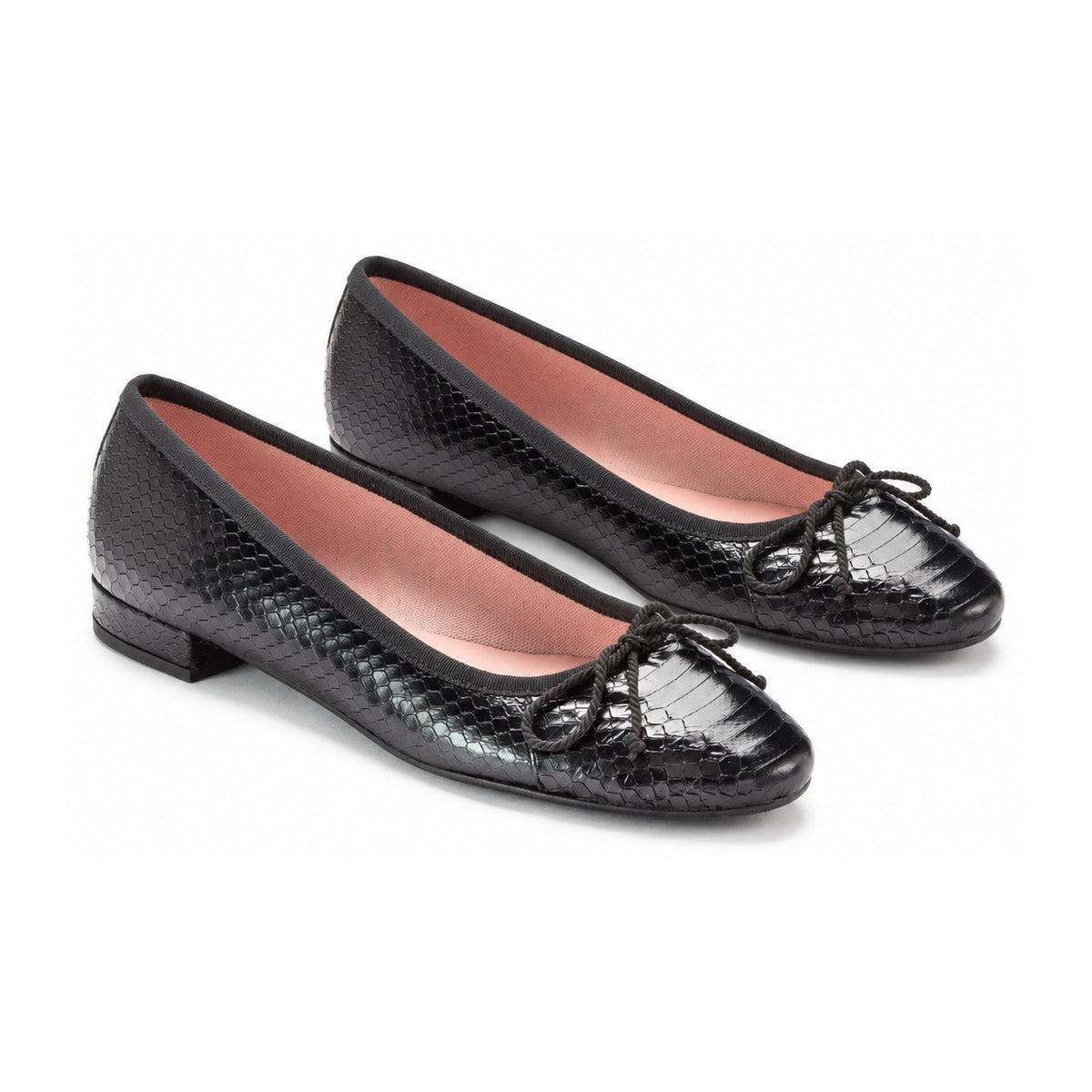 Black Soft Leather Flats for Teen/Women by Pretty Ballerinas