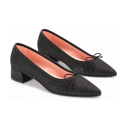 Black Glitzy Heel for Teen/Women by Pretty Ballerinas