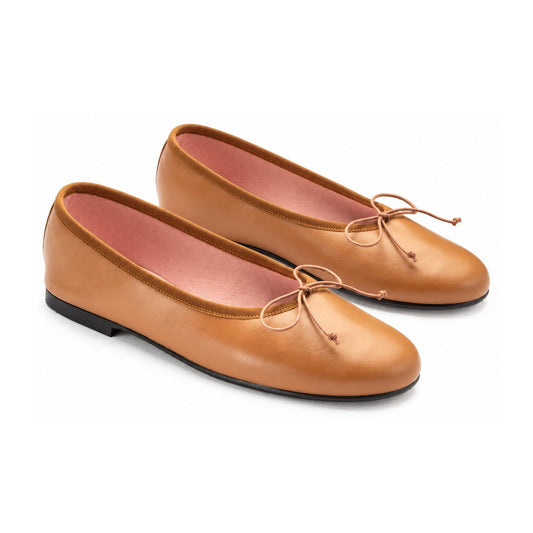 Sadle Leather Teens Bow Shoe