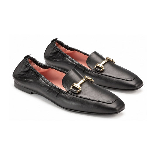 Black Soft Leather Flats for Teen/Women by Pretty Ballerinas