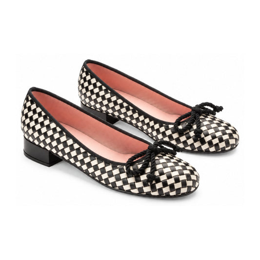 Black Patent Leather Heel for Teen/Women by Pretty Ballerinas