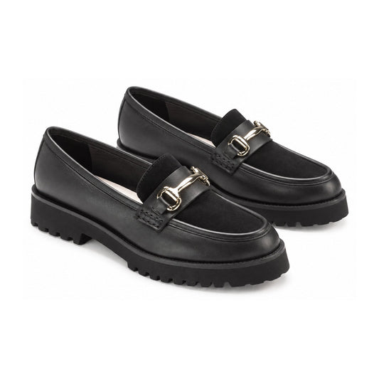 Black Soft Leather Heel for Teen/Women by Pretty Ballerinas